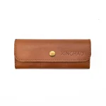 High Quality Premium Genuine Leather Case Memory Card Organizer Durable Leather SD Card Holder for Photographers